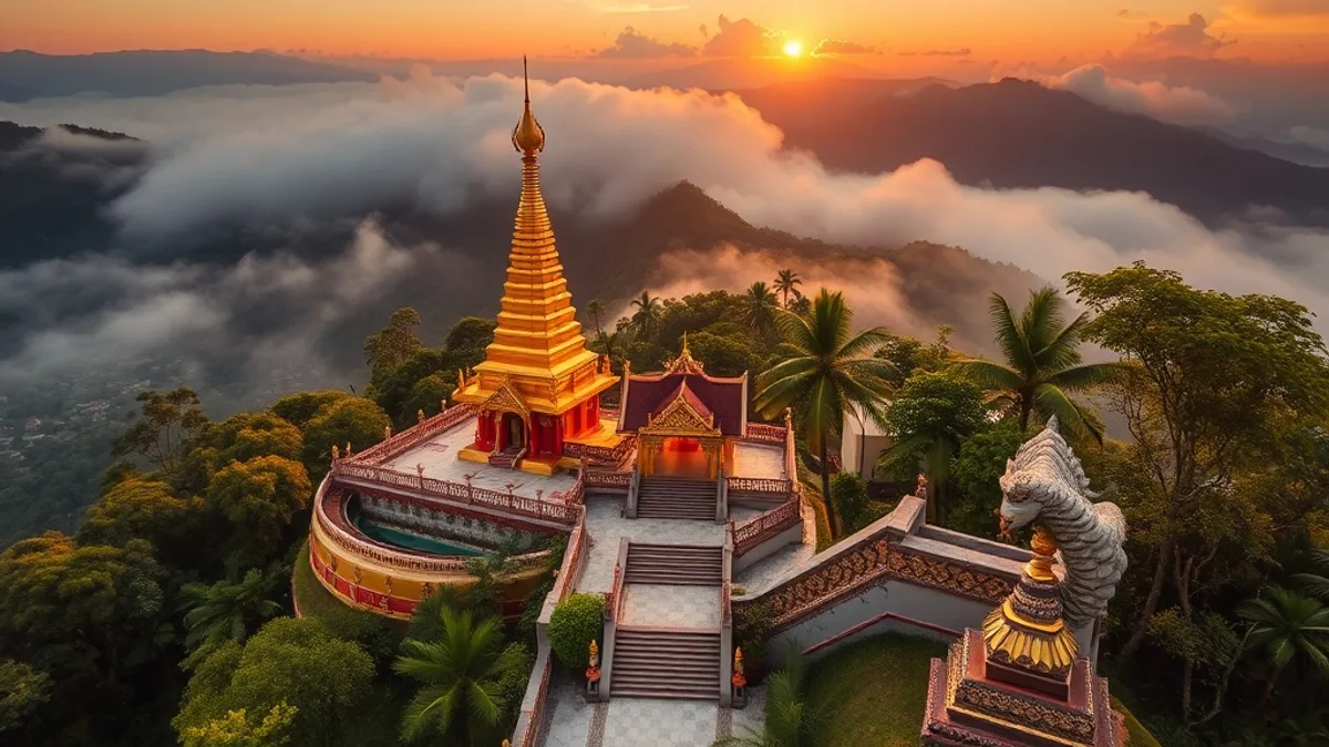 Doi Suthep Temple (Wat Phra That Doi Suthep) – Bild 1