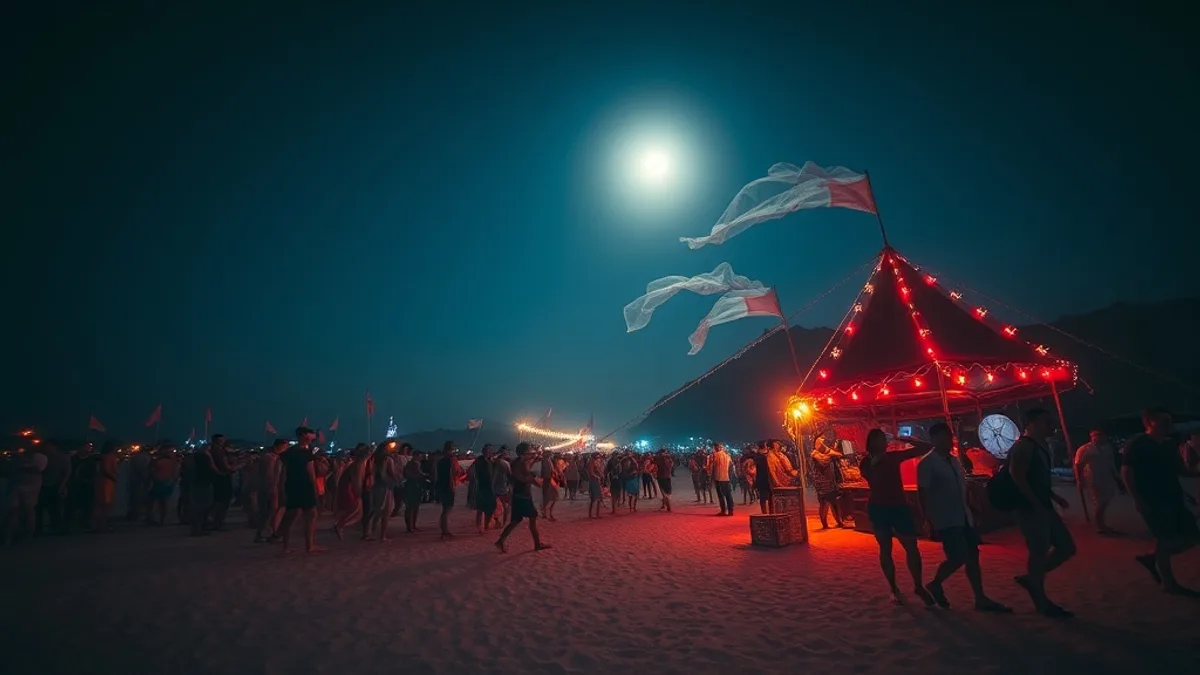 Full Moon Party at Haad Rin – Bild 1