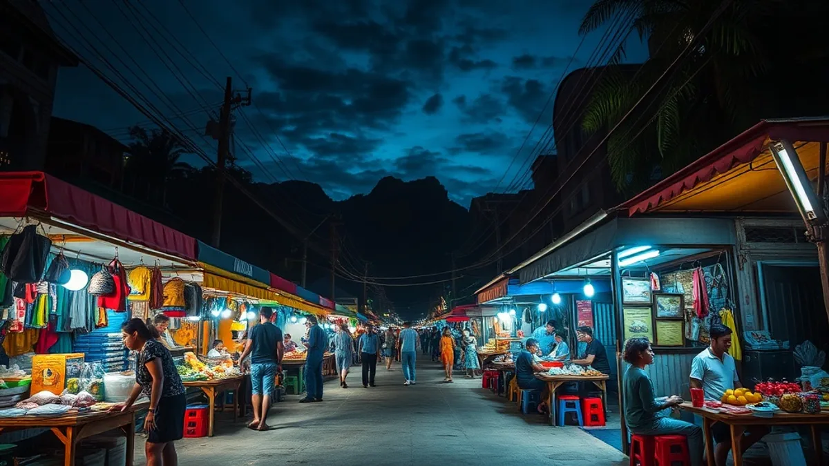 Krabi Town Night Market – Bild 1