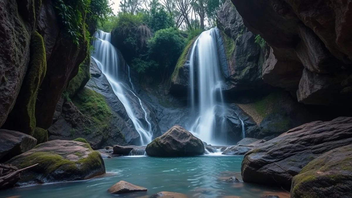 Na Muang Waterfall – Bild 1