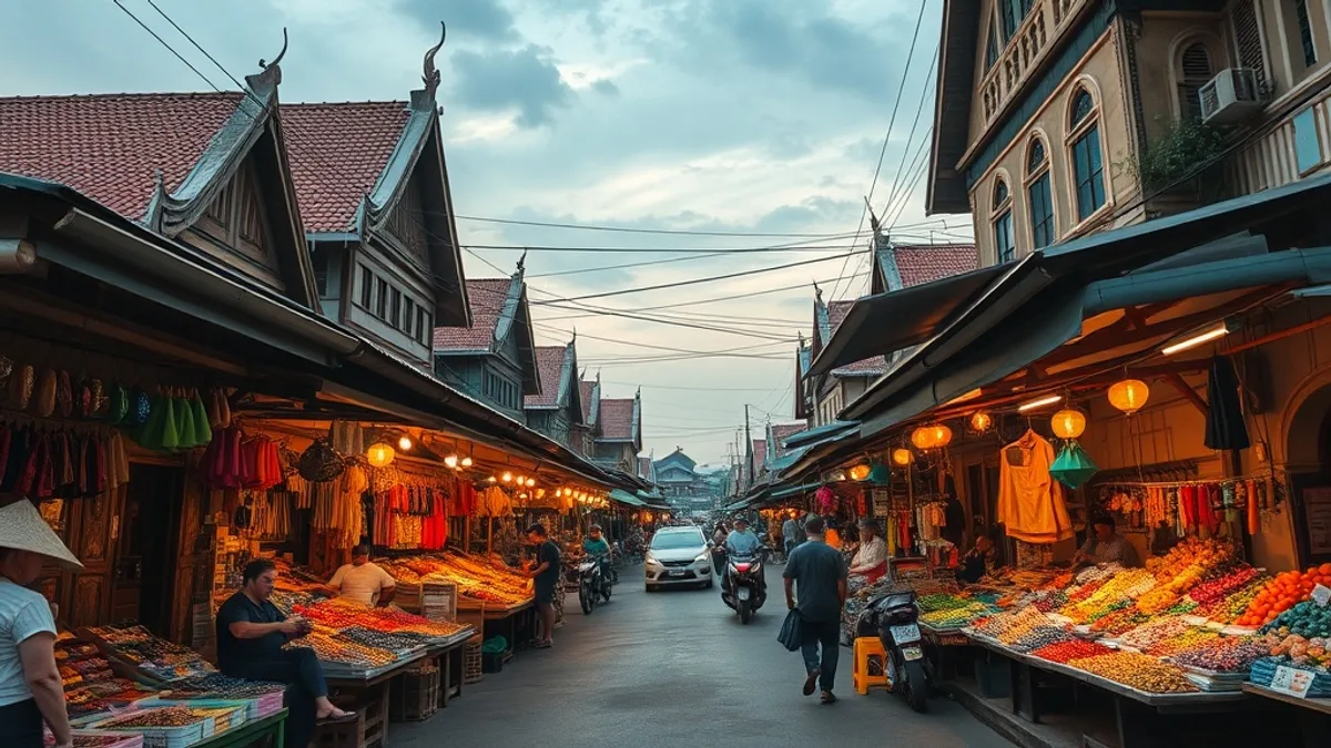 Trat City Gem Market & Old Town – Bild 1