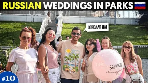 Met Russian Brides in Parks of Kazan, Russia 🇷🇺 || Indian in Russia vlog