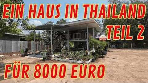 HAUSBAU in THAILAND für 8000 EURO - IST dies wirklich MÖGLICH - ROOMTOUR durch das fertige HAUS